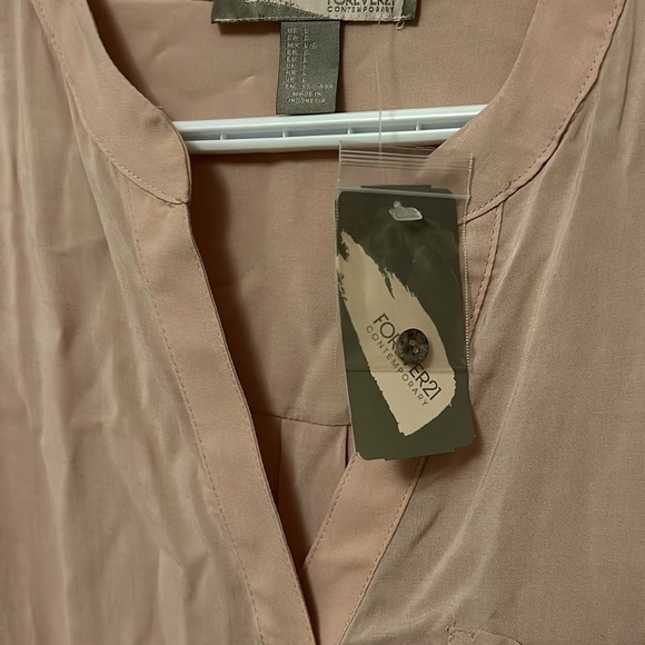 Long sleeve nude blouse - Picture 4 of 6